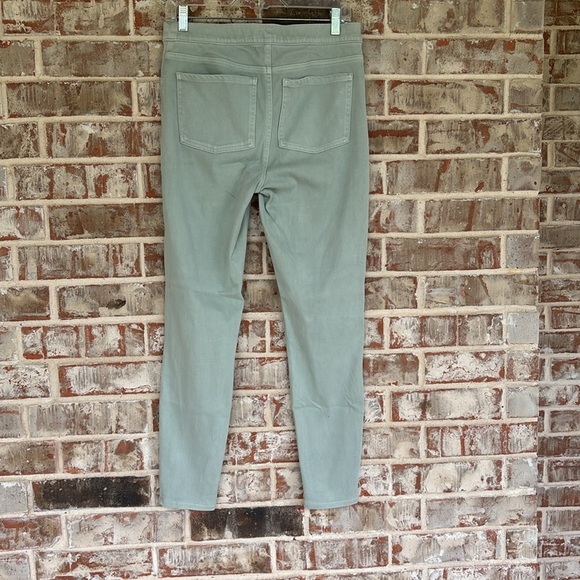 Spanx Sage Green Stretch Skinny Pull-On Jeans - Picture 5 of 9